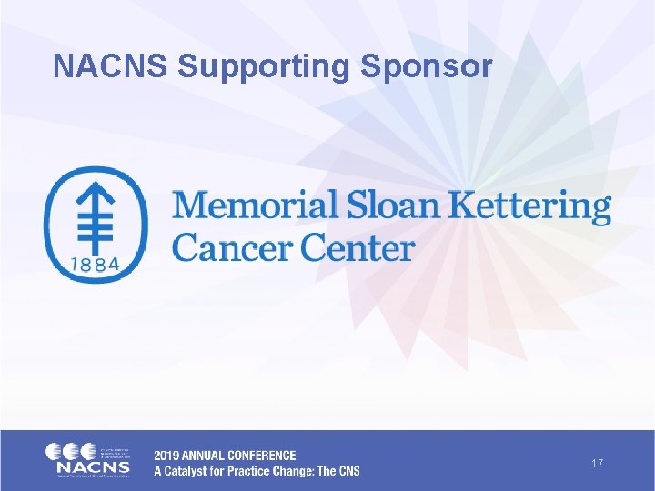 NACNS Supporting Sponsor 17 