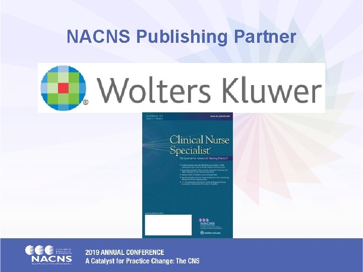 NACNS Publishing Partner 