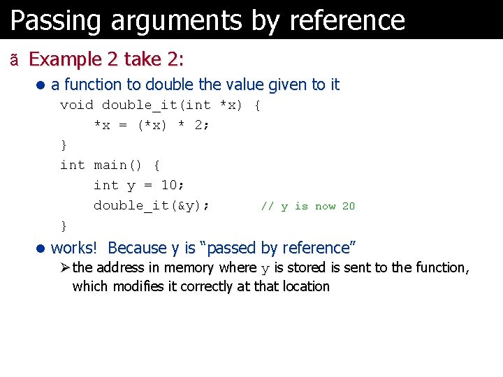 Computer Organization And Design Pointers Arrays And Strings