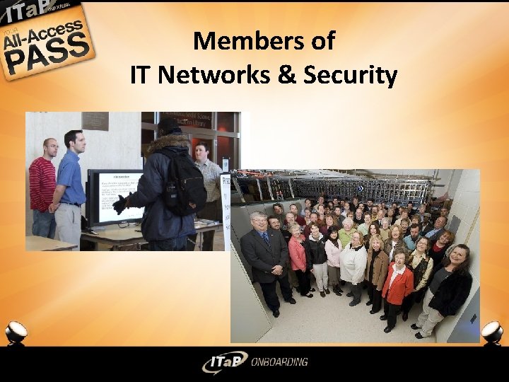 Members of IT Networks & Security 