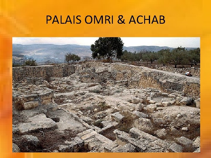 PALAIS OMRI & ACHAB 9 