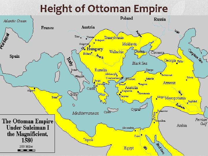 Height of Ottoman Empire 