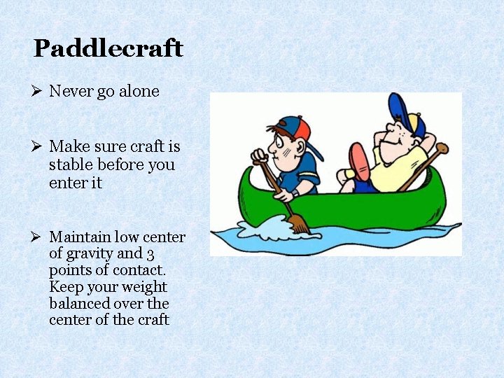 Chapter 5 Boating Emergencies Risk Management Is The