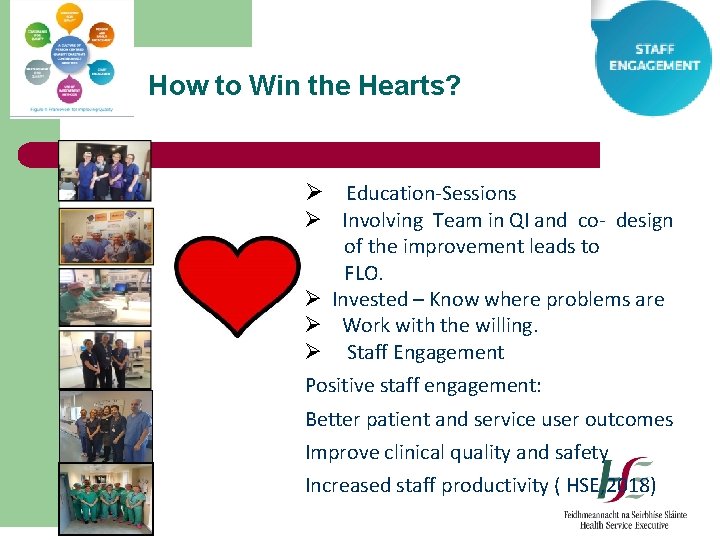 How to Win the Hearts? Ø Education-Sessions Ø Involving Team in QI and co-