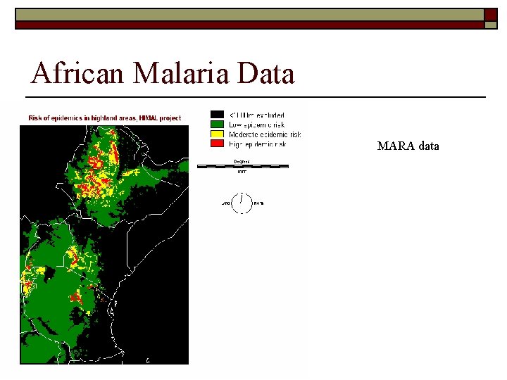 African Malaria Data MARA data 
