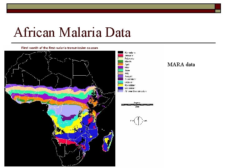 African Malaria Data MARA data 