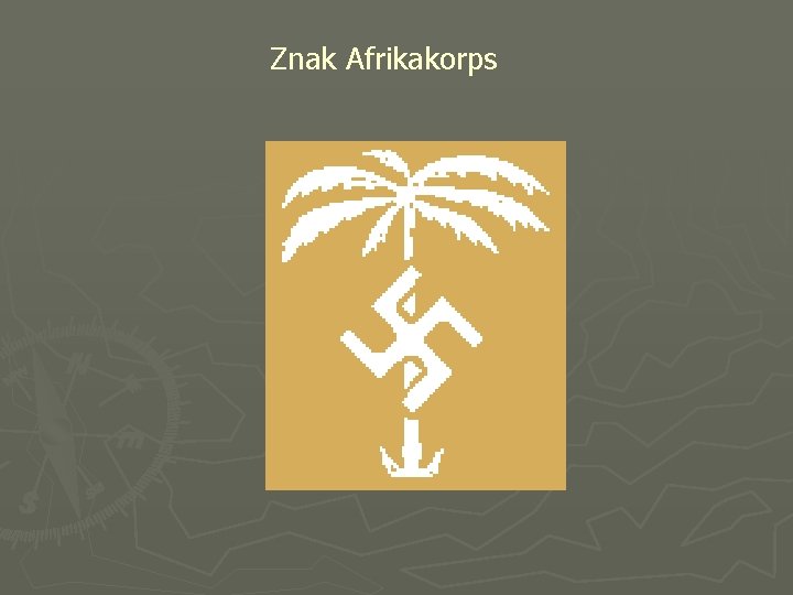 Znak Afrikakorps 