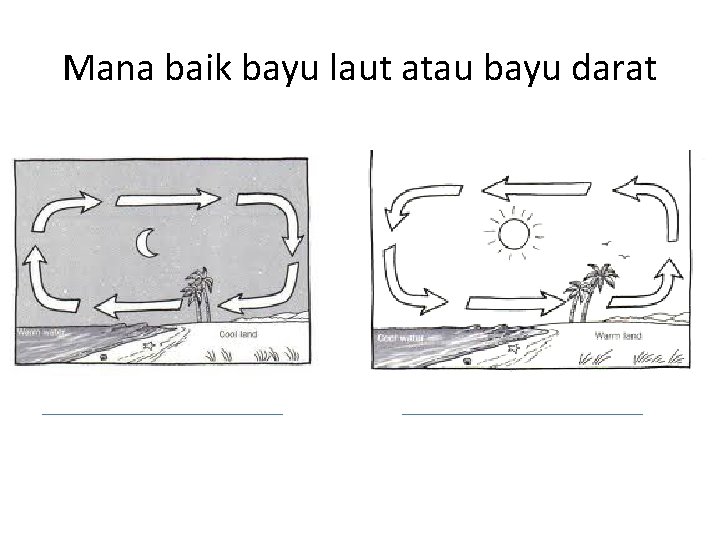 Mana baik bayu laut atau bayu darat 