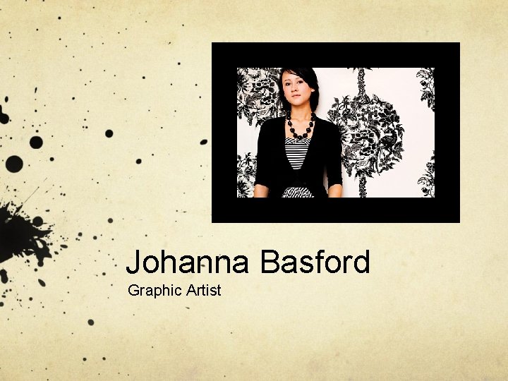 Johanna Basford Graphic Artist 