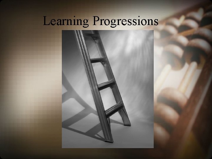 Learning Progressions 