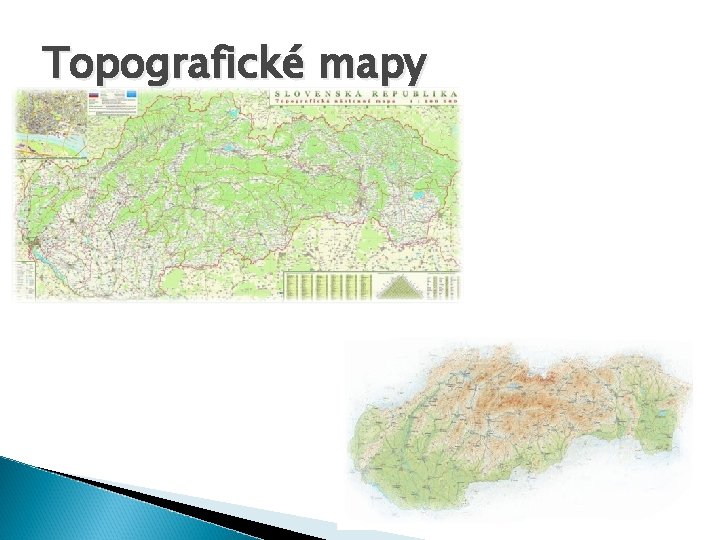 Topografické mapy 