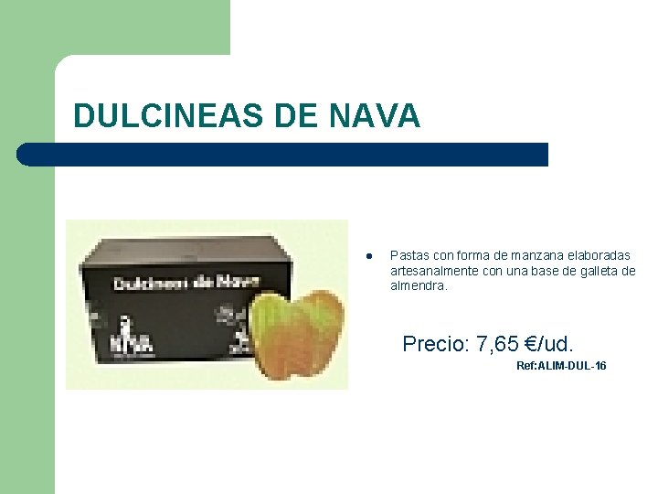 DULCINEAS DE NAVA l Pastas con forma de manzana elaboradas artesanalmente con una base