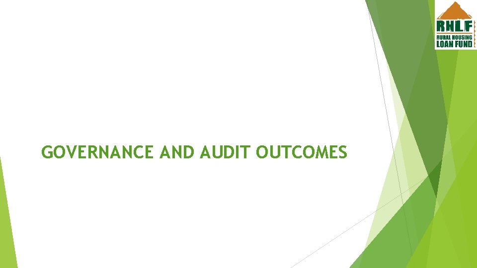 GOVERNANCE AND AUDIT OUTCOMES 