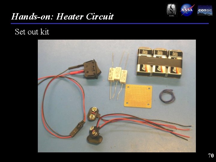 Hands-on: Heater Circuit Set out kit 70 