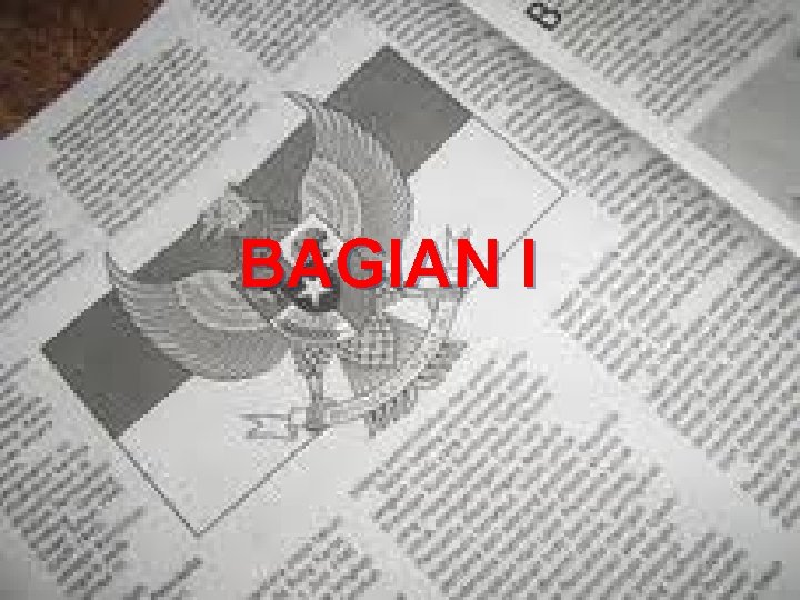 BAGIAN I 