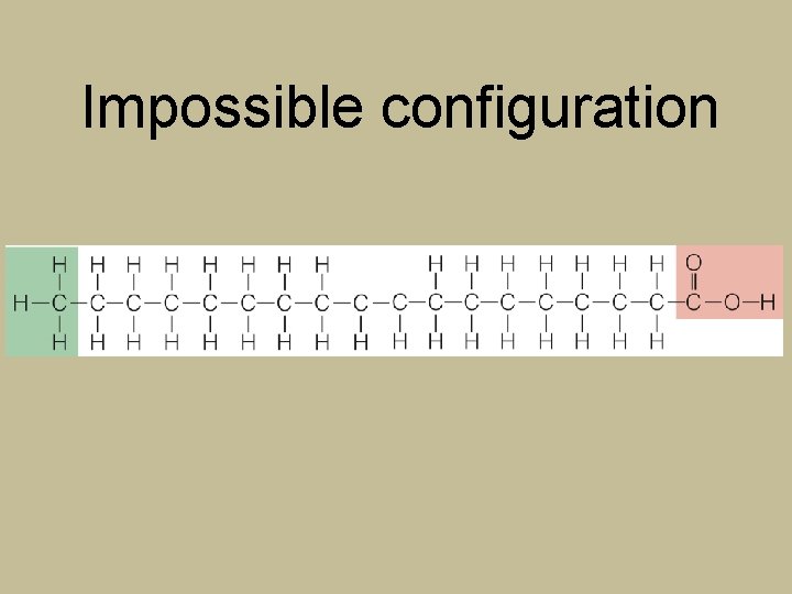 Impossible configuration 