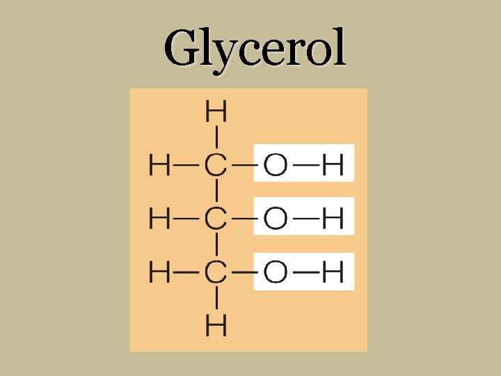 Glycerol 