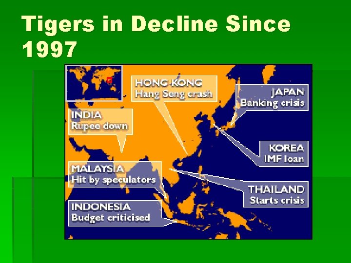 Tigers in Decline Since 1997 