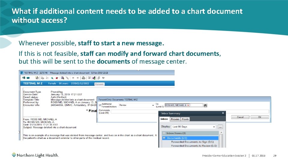 What if additional content needs to be added to a chart document without access?