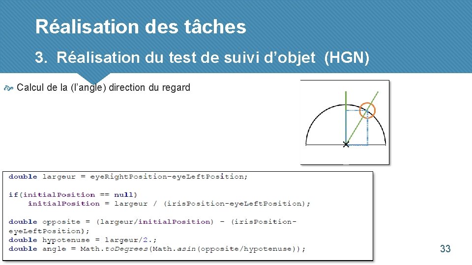 Réalisation des tâches 3. Réalisation du test de suivi d’objet (HGN) Calcul de la