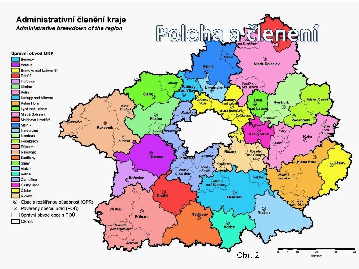 Poloha a členení Obr. 2 