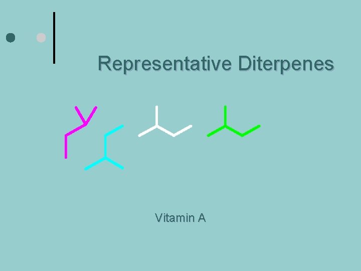 Representative Diterpenes Vitamin A 