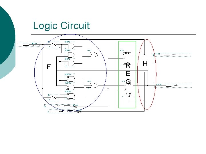 Logic Circuit F R E G H 
