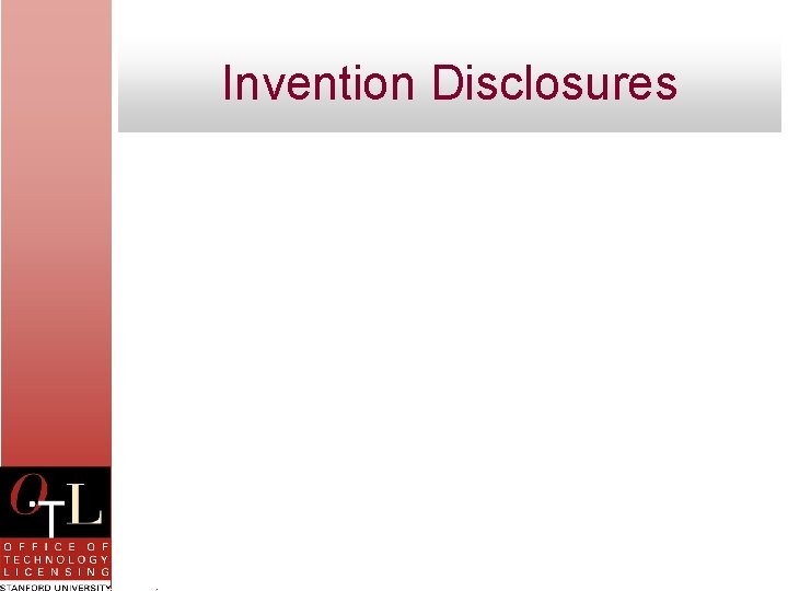 Invention Disclosures 