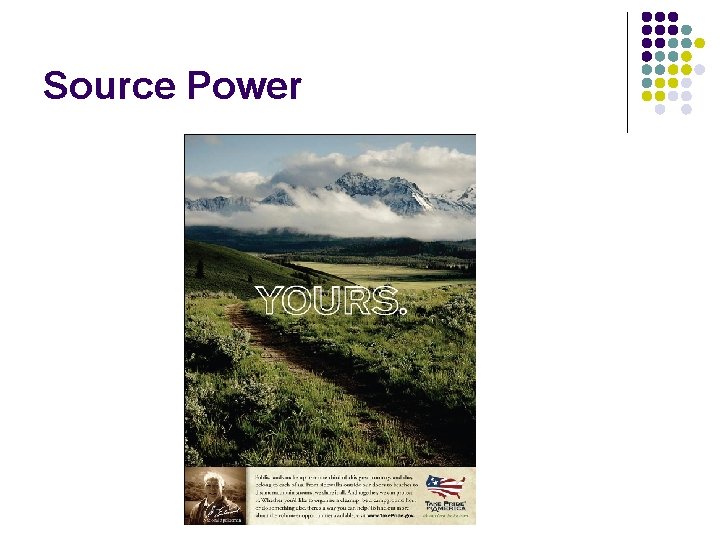 Source Power Source Power