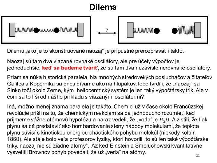 Dilema 21 