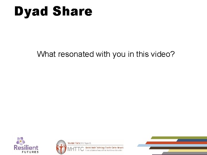 Dyad Share What resonated with you in this video? 