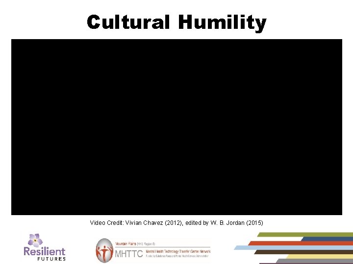 Cultural Humility Video Credit: Vivian Chavez (2012), edited by W. B. Jordan (2015) 