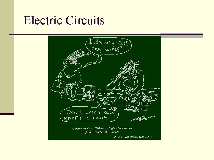 Electric Circuits 