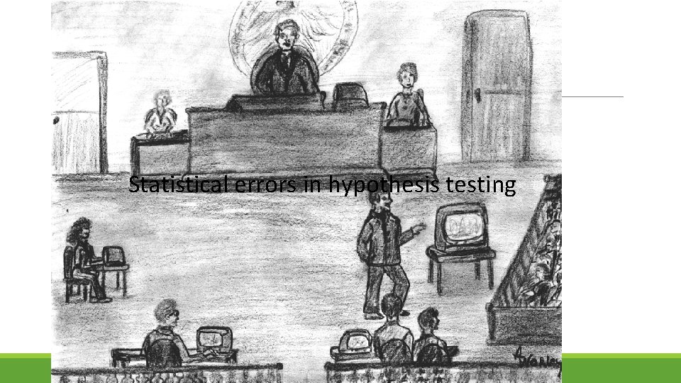 Statistical errors in hypothesis testing 