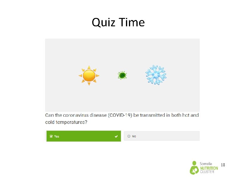Quiz Time 18 Quiz Time 18