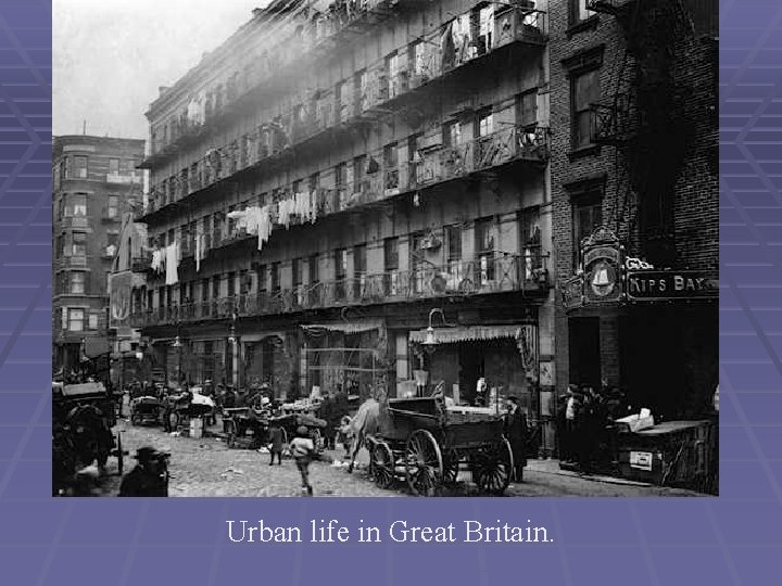 Urban life in Great Britain. 
