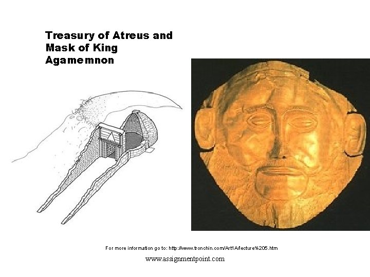 Treasury of Atreus and Mask of King Agamemnon For more information go to: http: