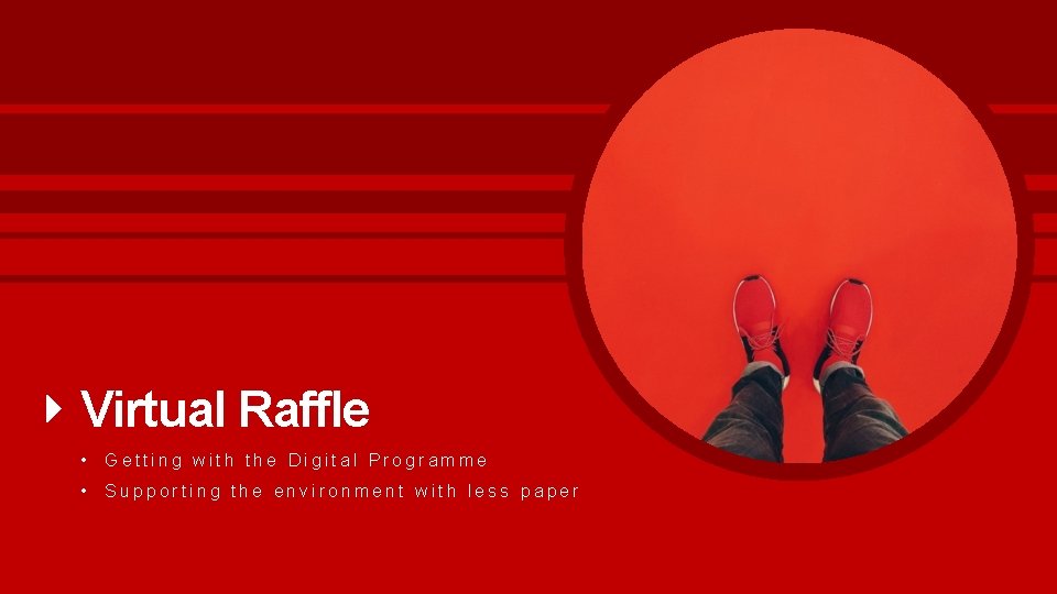 Digital Raffle Image Virtual Raffle Getting with the Digital Programme Supporting