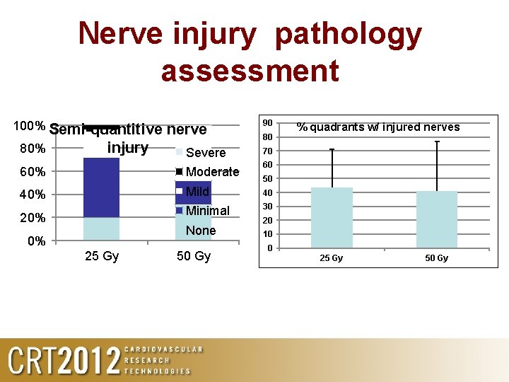 Nerve injury pathology assessment 100% Semi-quantitive 80% injury nerve Severe 90 80 70 60