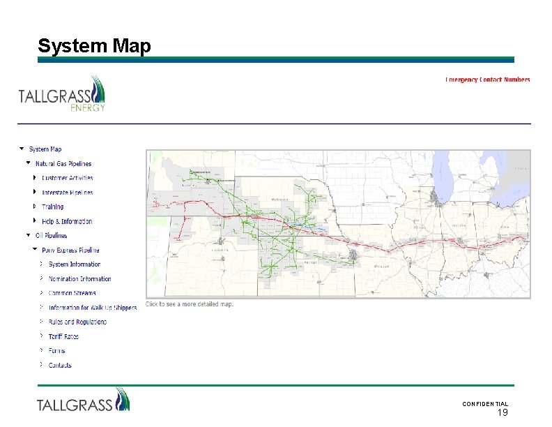 System Map CONFIDENTIAL 19 