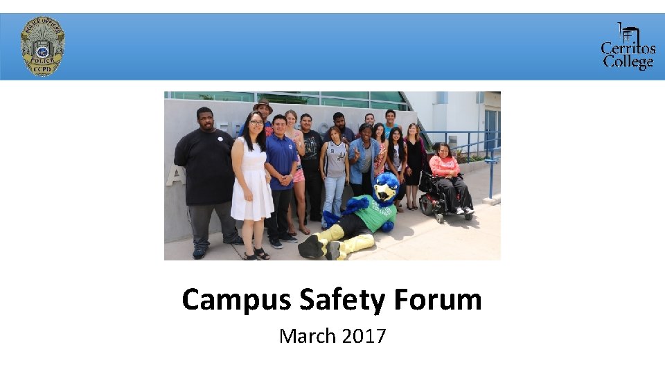 Campus Safety Forum March 2017 