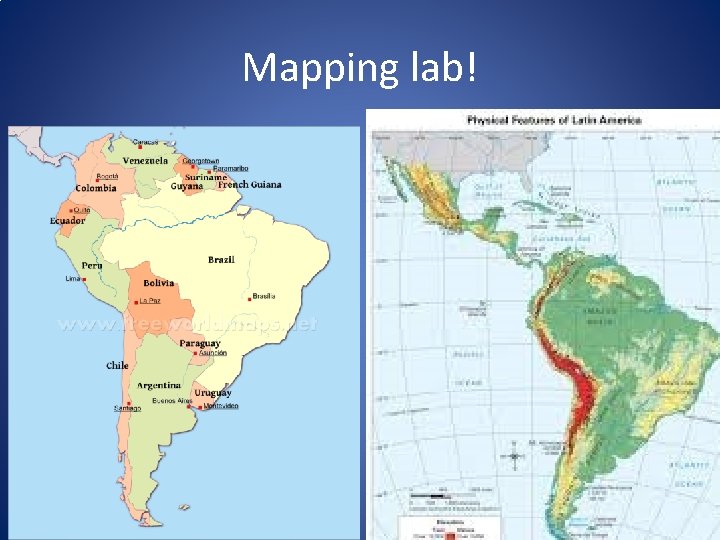 Mapping lab! 