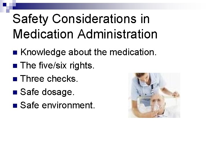 Medication Administration Presented by Denise Auttonberry Ph D