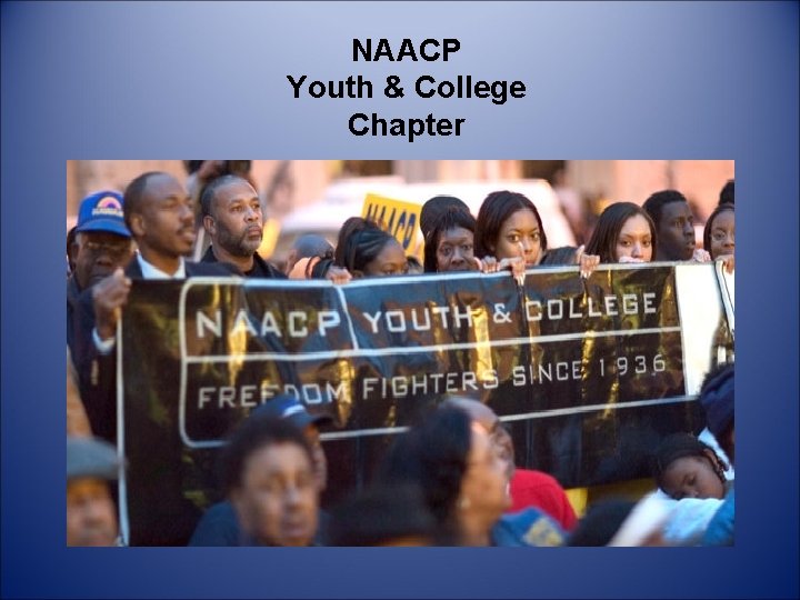 NAACP Youth & College Chapter 