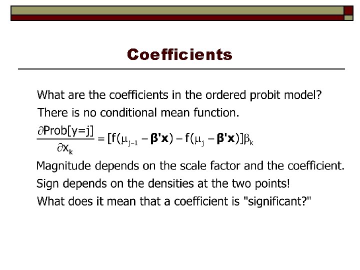 Coefficients 