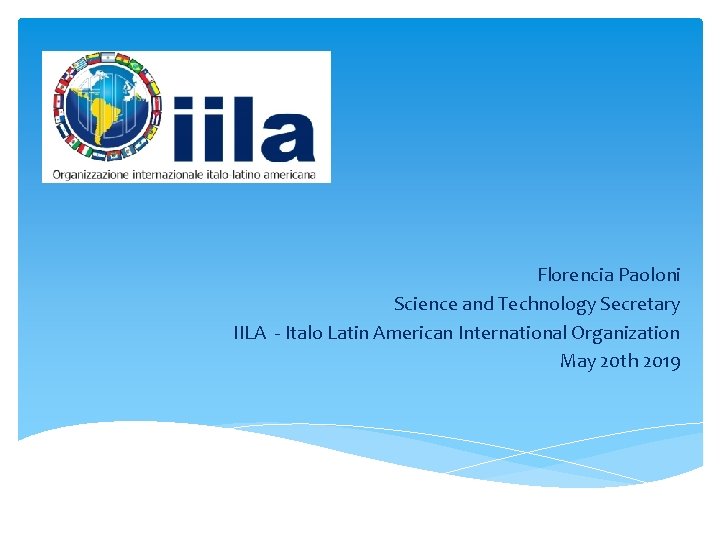 International Italo-Latin American Organization (IILA)