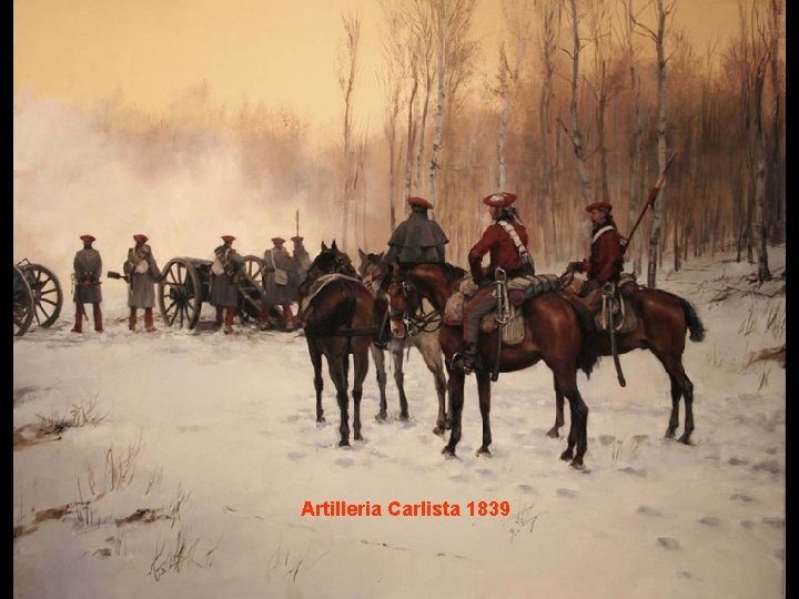 Artilleria Carlista 1839 