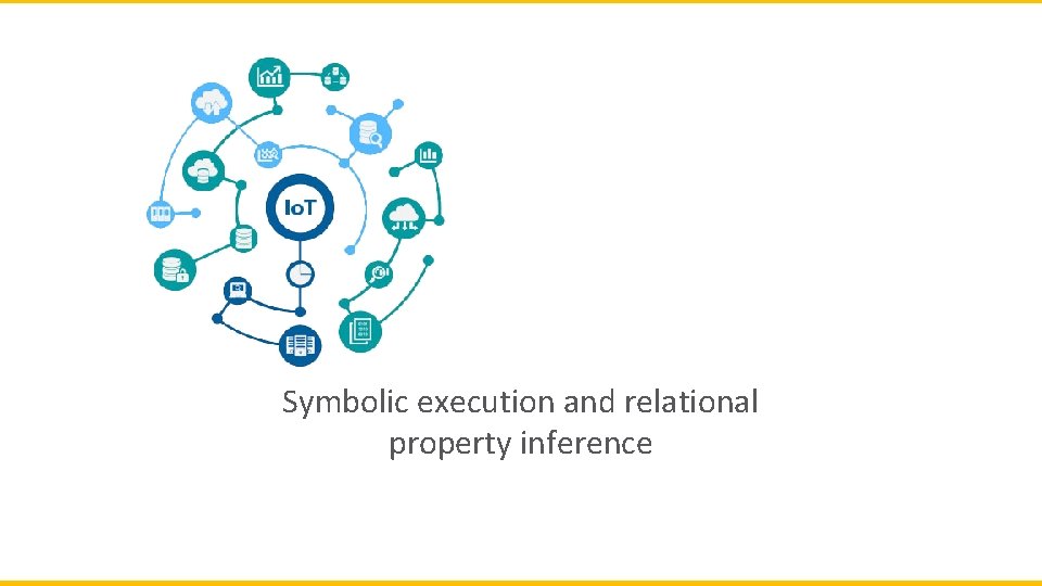 Symbolic execution and relational property inference Symbolic execution and relational property inference