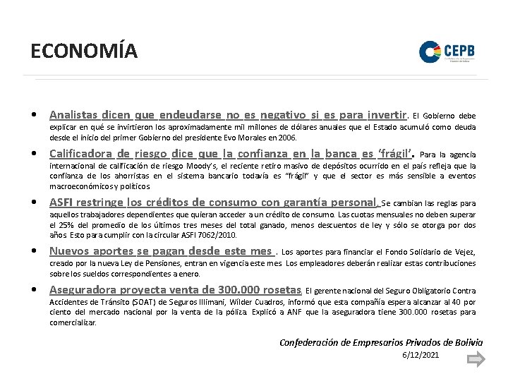 ECONOMÍA • Analistas dicen que endeudarse no es negativo si es para invertir. El