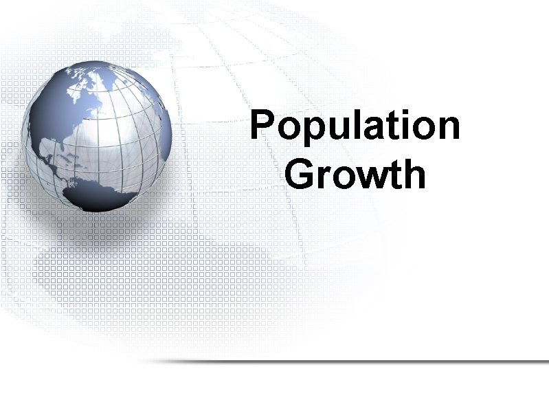 Population Growth 